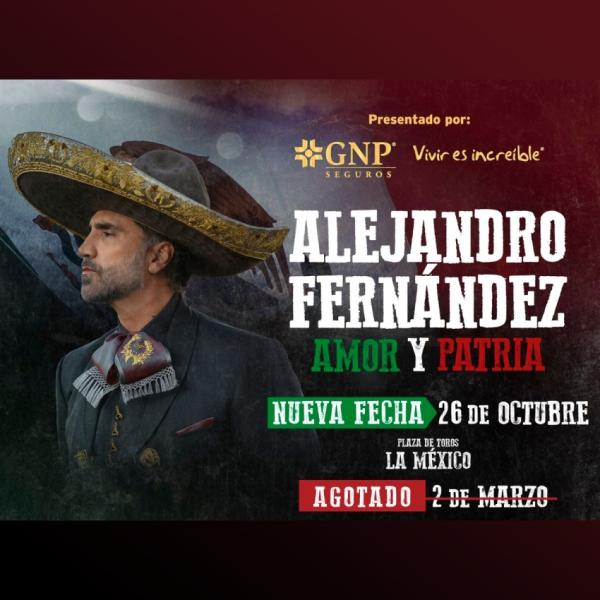 Alejandro Fernández en la Plaza México, CDMX, Octubre 2024