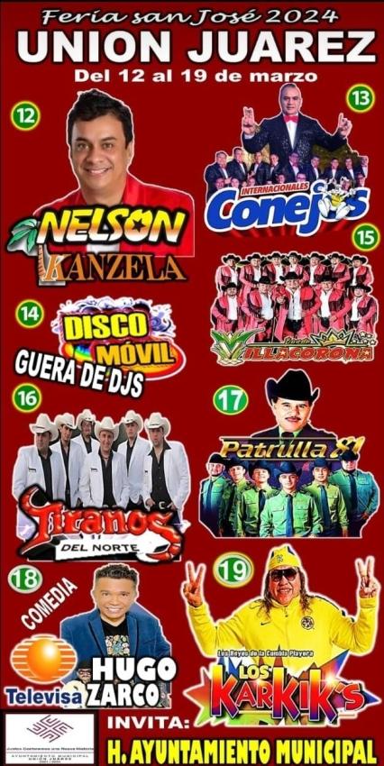 Feria San José Unión Juárez 2024