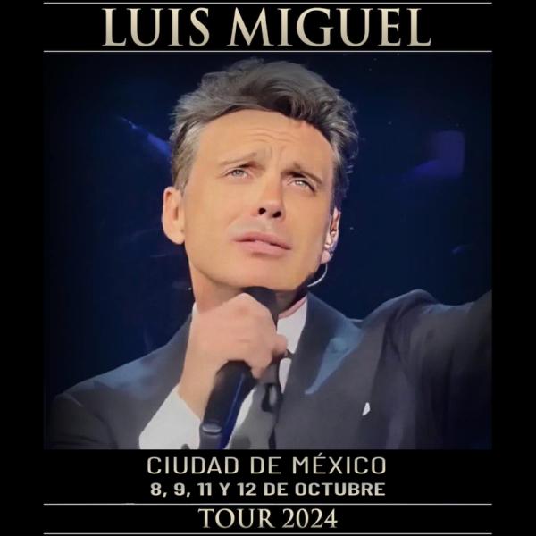 Luis Miguel en Ciudad de México, Octubre 2024