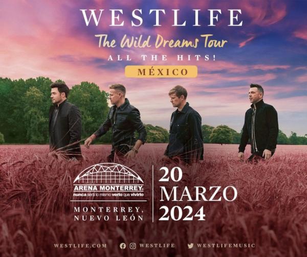 Westlife en la Arena Monterrey, Marzo 2024