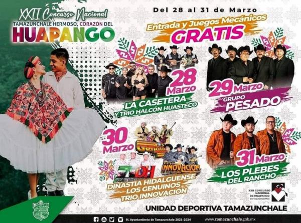 XXII Concurso Nacional y Feria del Huapango Tamazunchale 2024