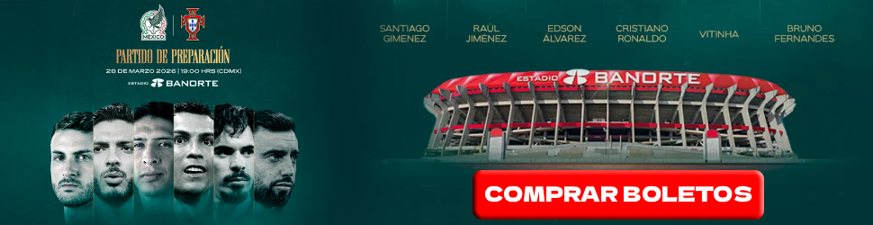 Boletos México vs Portugal 2026