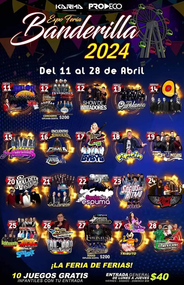 Expo Feria Banderilla 2024 Dónde Hay Feria