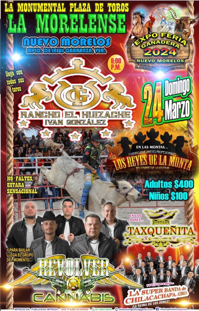 Expo Feria Ganadera Nuevo Morelos 2024 Dónde Hay Feria