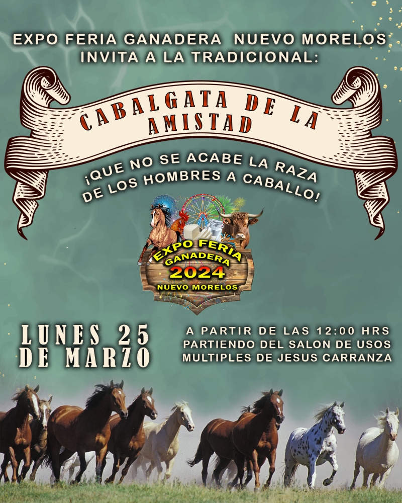 Expo Feria Ganadera Nuevo Morelos 2024 Dónde Hay Feria