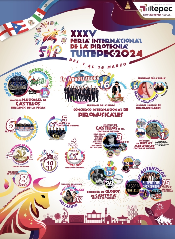 Feria internacional de la pirotecnia tultepec 2024 d nde hay feria