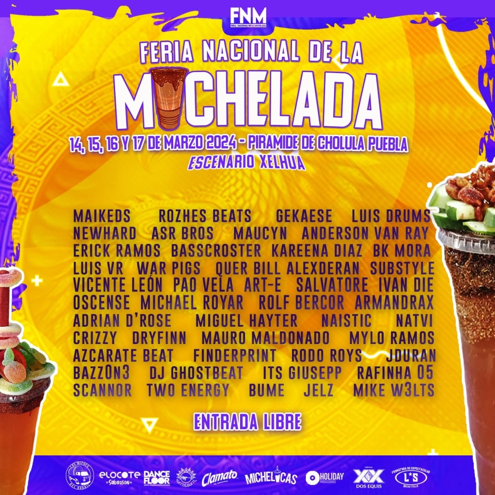 Feria Nacional de la Michelada Cholula 2024 Dónde Hay Feria