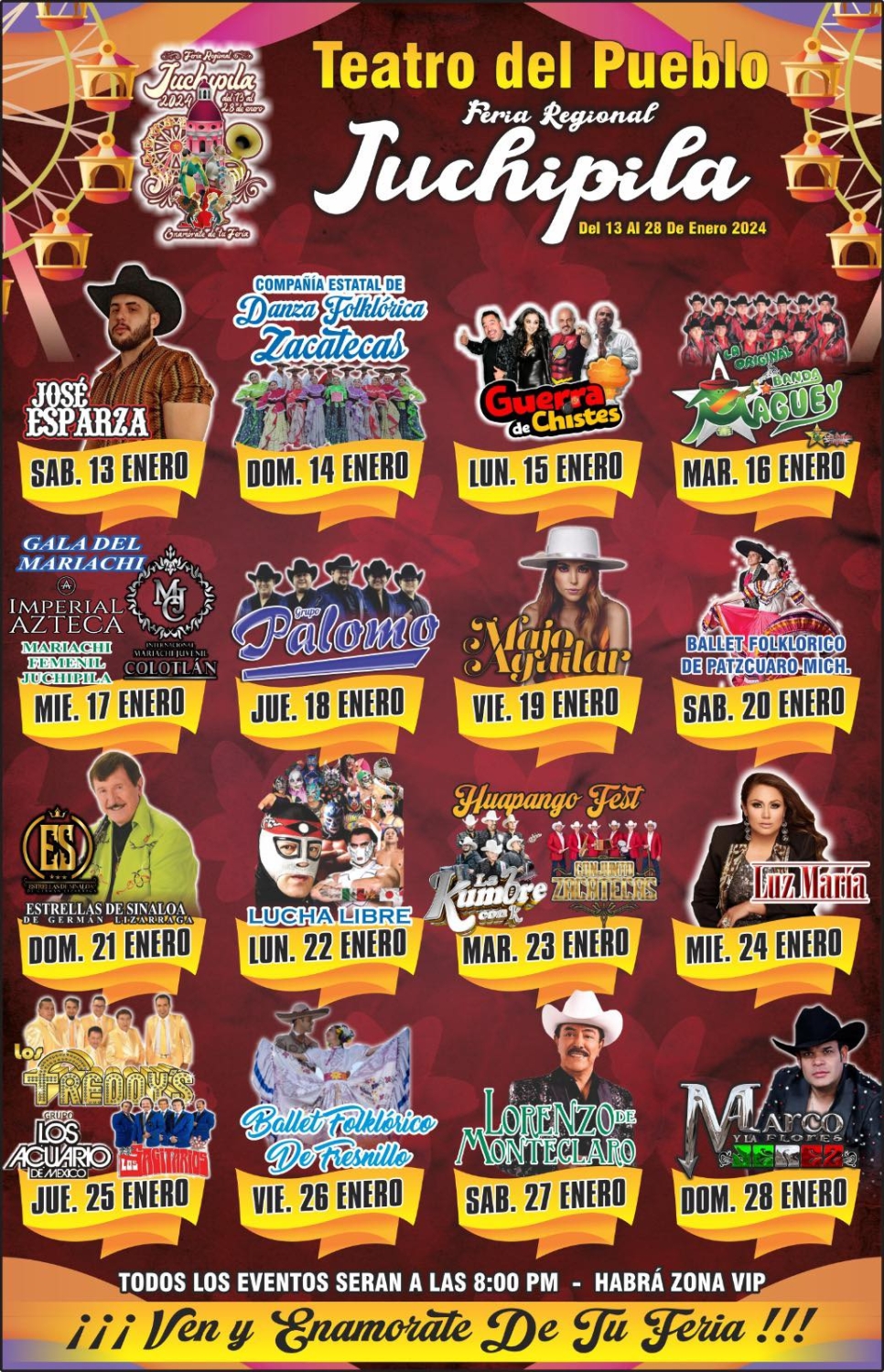 Feria Regional Juchipila 2024 Dónde Hay Feria