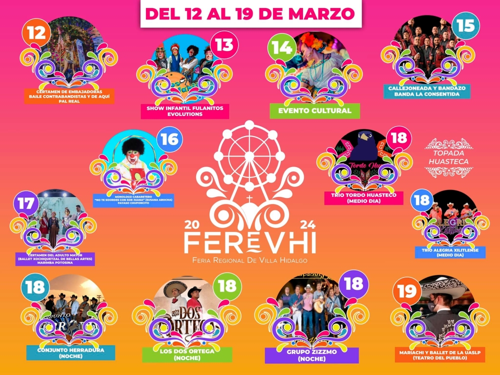 Feria Regional Villa Hidalgo 2024 Dónde Hay Feria