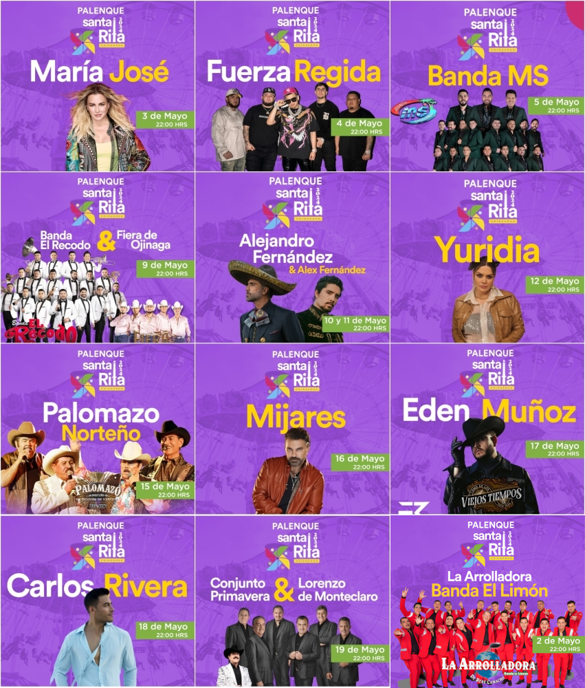 Feria Santa Rita Chihuahua 2024 Dónde Hay Feria