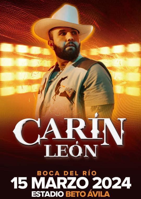 Carin León en Boca del Río, Veracruz, Marzo 2024 Dónde Hay Feria