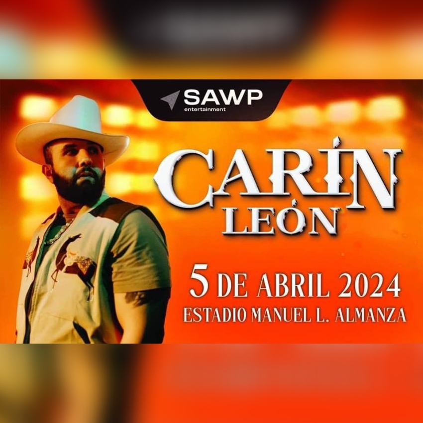 Carin León en Chihuahua, Chih, Abril 2024 Dónde Hay Feria