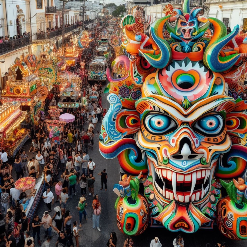 Carnaval Tlaltizapán 2024 DÓNDE HAY FERIA