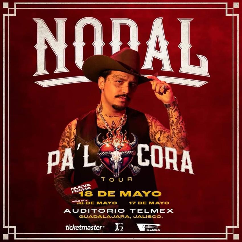 Christian Nodal en el Auditorio Telmex, Mayo 2024 Dónde Hay Feria
