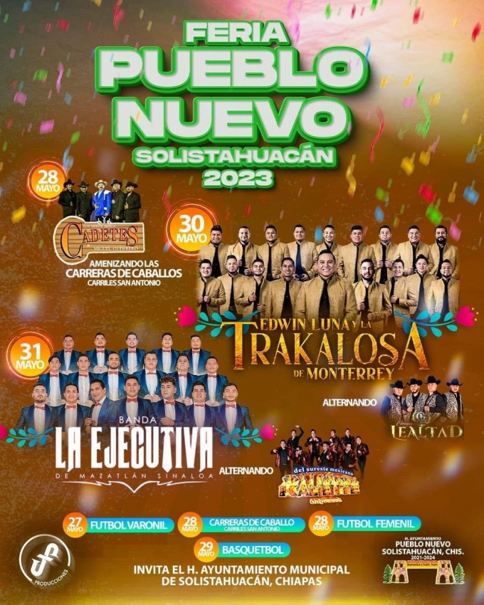 Feria Pueblo Nuevo Solistahuacán 2023 DÓNDE HAY FERIA