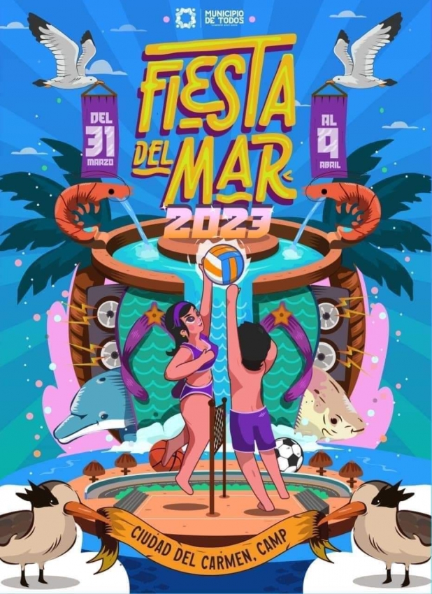Fiesta del Mar Carmen 2023 DÓNDE HAY FERIA