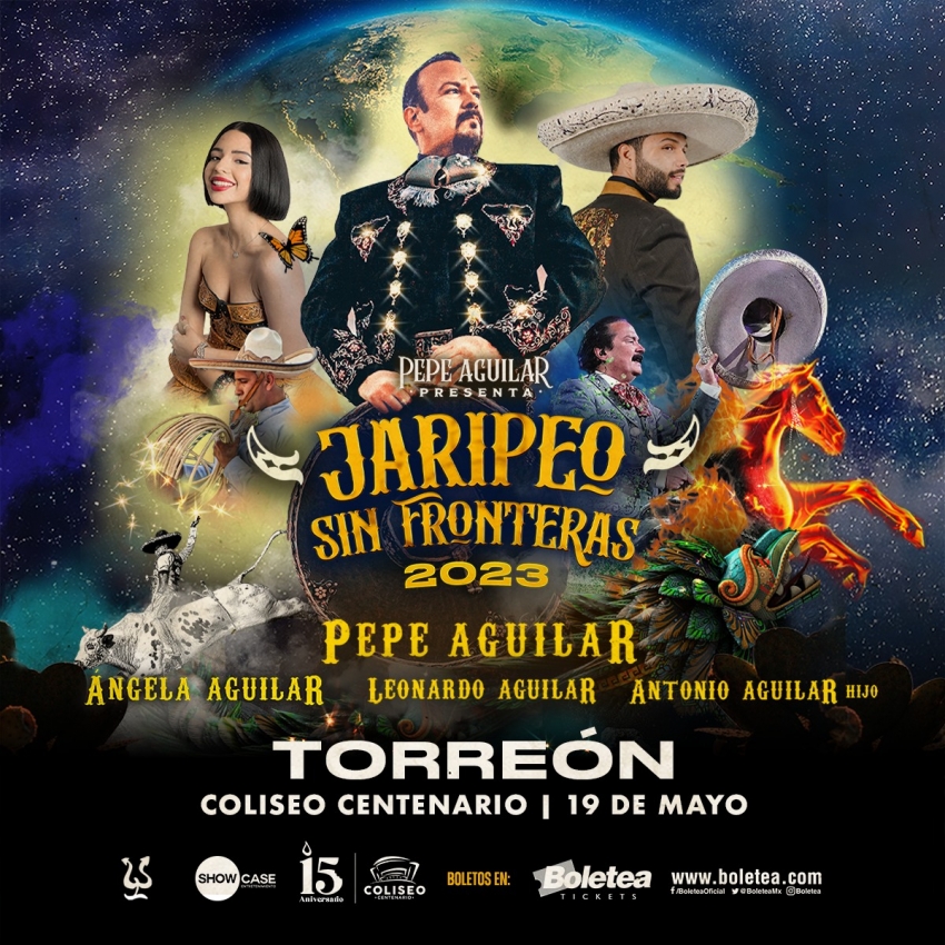 Jaripeo Sin Fronteras en el Coliseo Centenario de Torreón, Mayo 2023