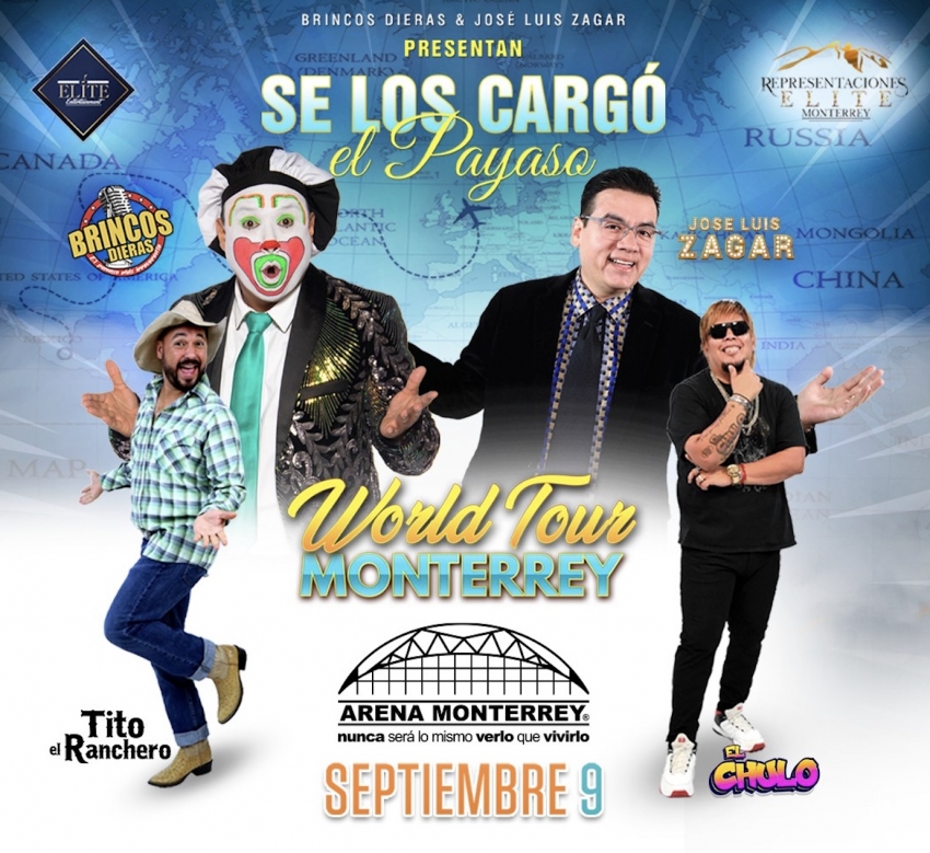 José Luis Zagar, Brincos Dieras, Tito El Ranchero y El Chulo en la