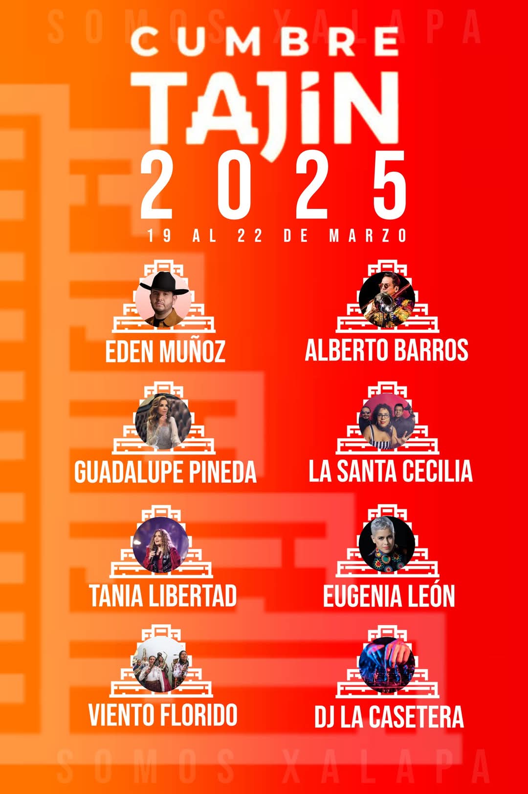 Lineup Cumbre Tajín 2025