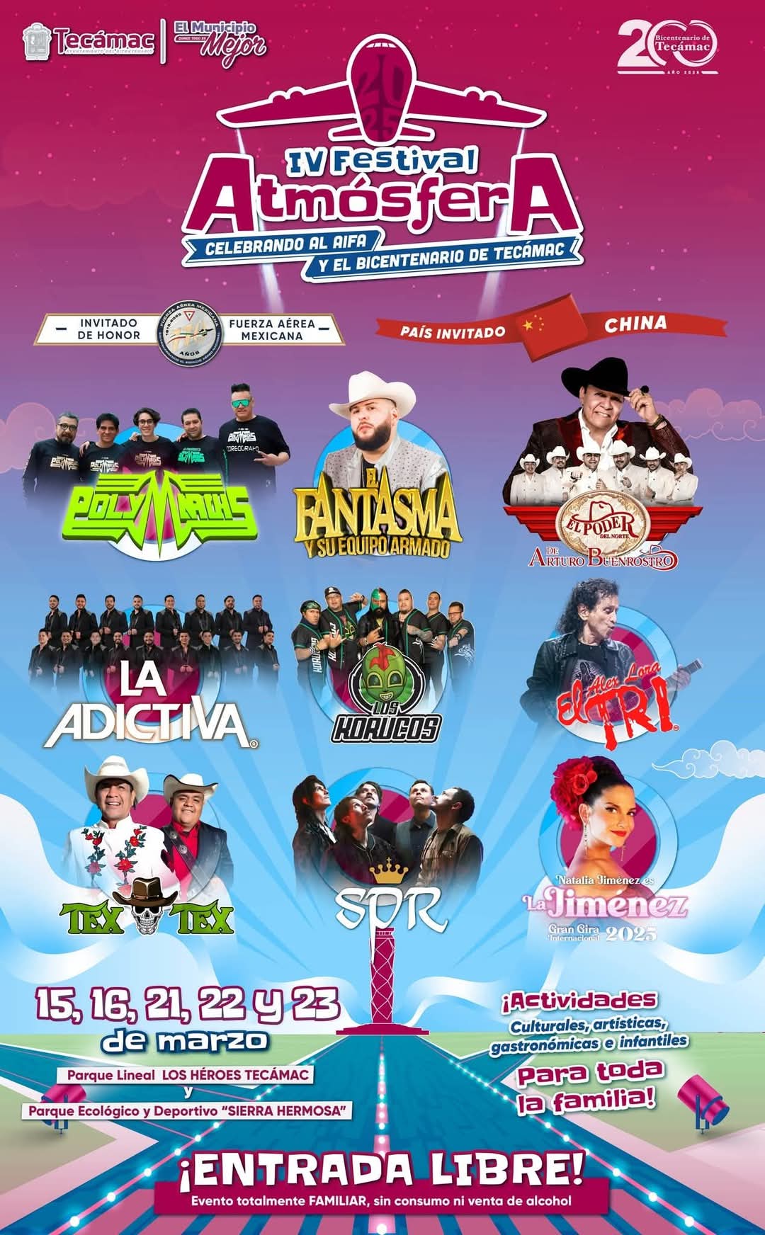 Festival Atmosfera Tecámac 2025