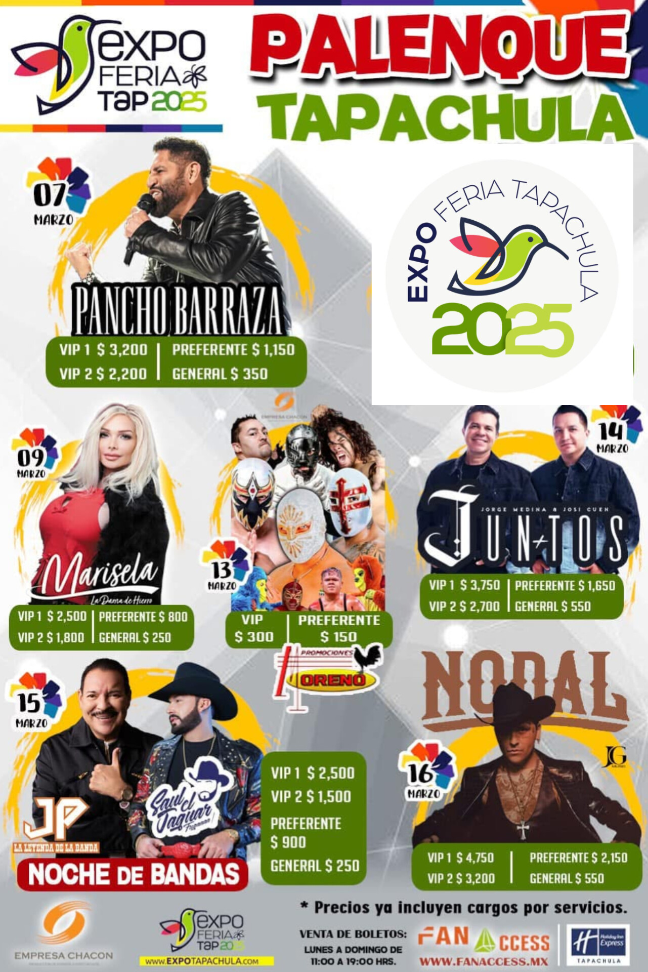 Palenque Expo Feria Tapachula 2025