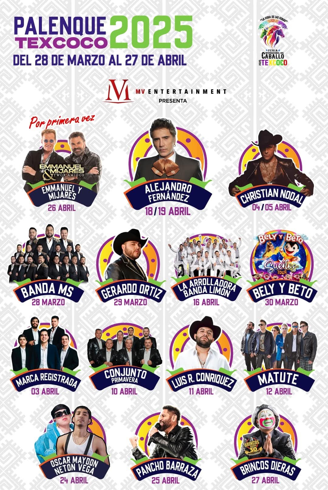 Palenque Feria Internacional del Caballo Texcoco 2025