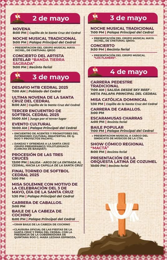 Feria El Cedral Cozumel 2025