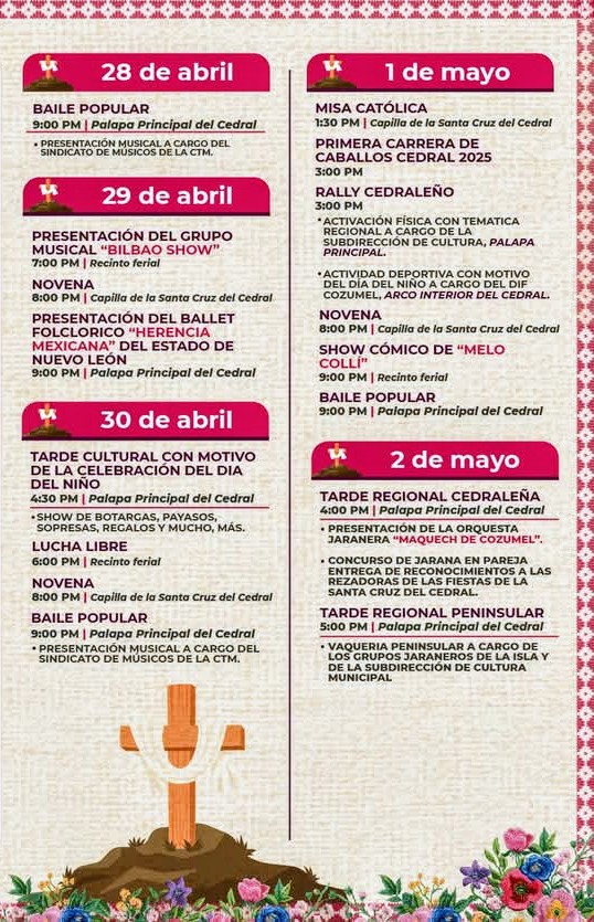 Feria El Cedral Cozumel 2025