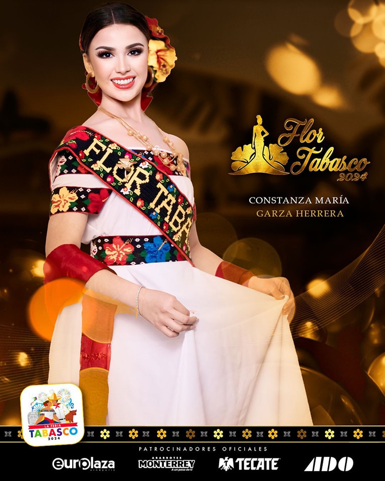 Constanza María Garza Herrera, Flor Tabasco 2024, La Feria Tabasco 2024