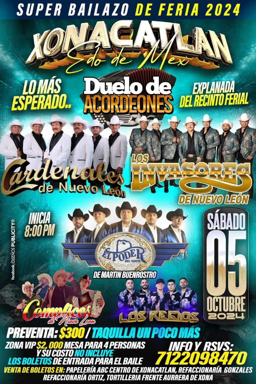 Baile de Feria Xonacatlán 2024