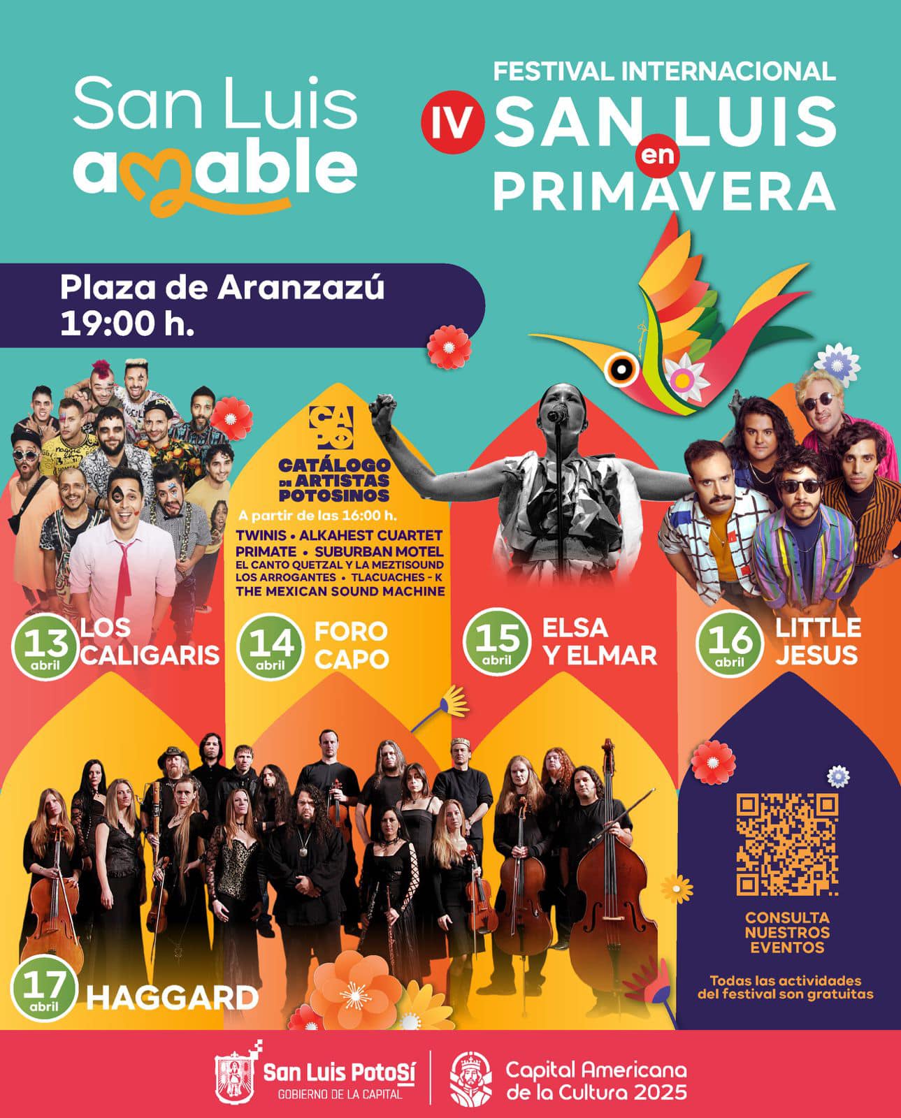 Festival Internacional San Luis en Primavera 2025