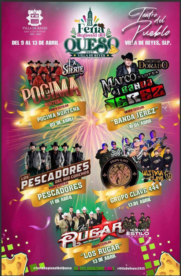 Feria Regional del Queso Villa de Reyes 2025