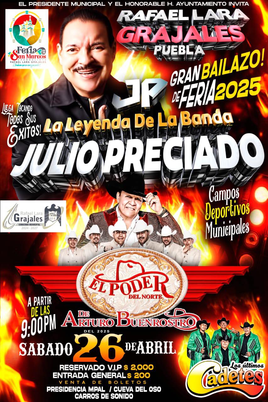 Feria San Marcos Rafael Lara Grajales 2025