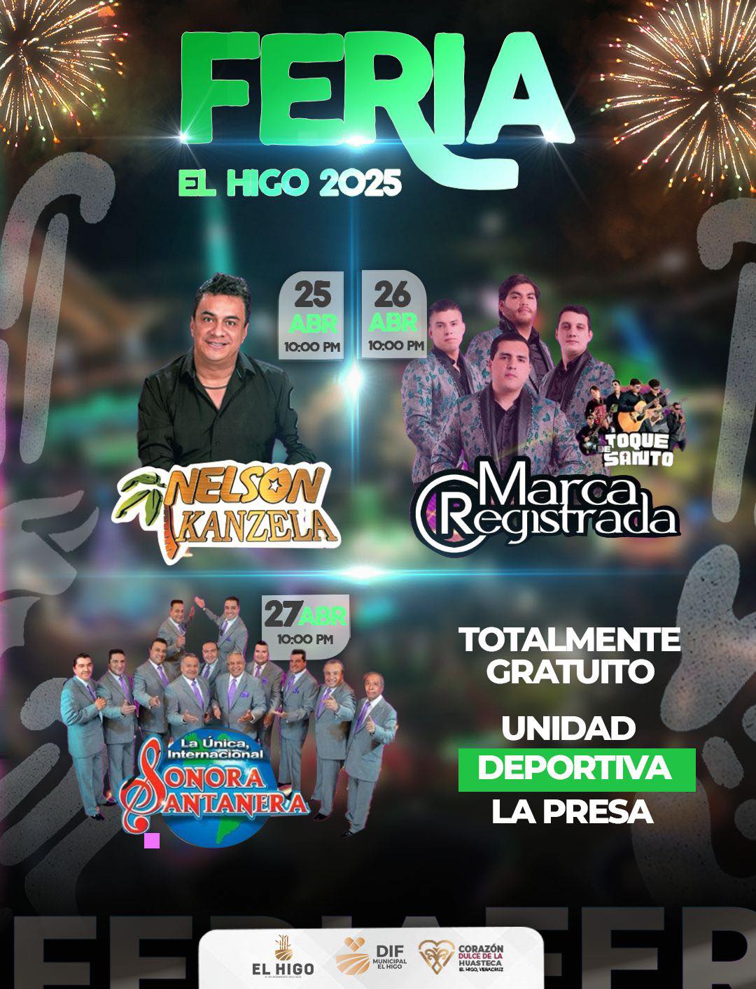 Elenco estelar Feria El Higo Veracruz 2025