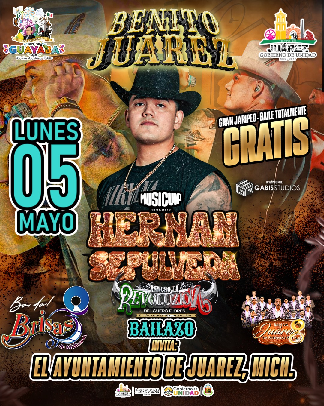 Hernán Sepúlveda en la Expo Feria de la Guayaba Juárez 2025