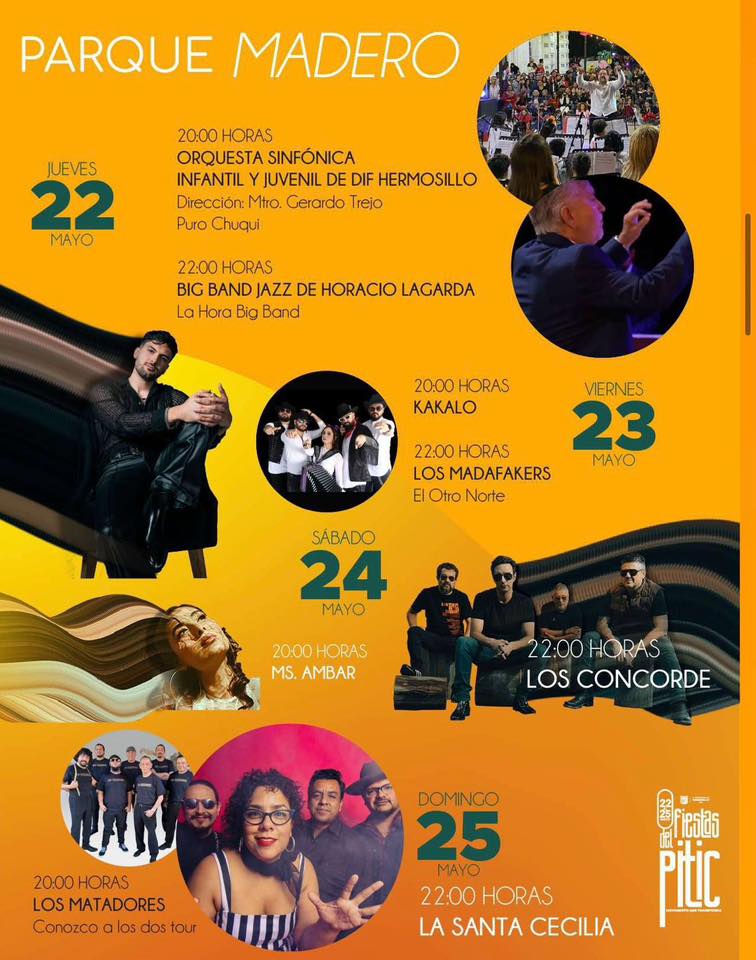 Parque Madero Fiestas del Pitic 2025