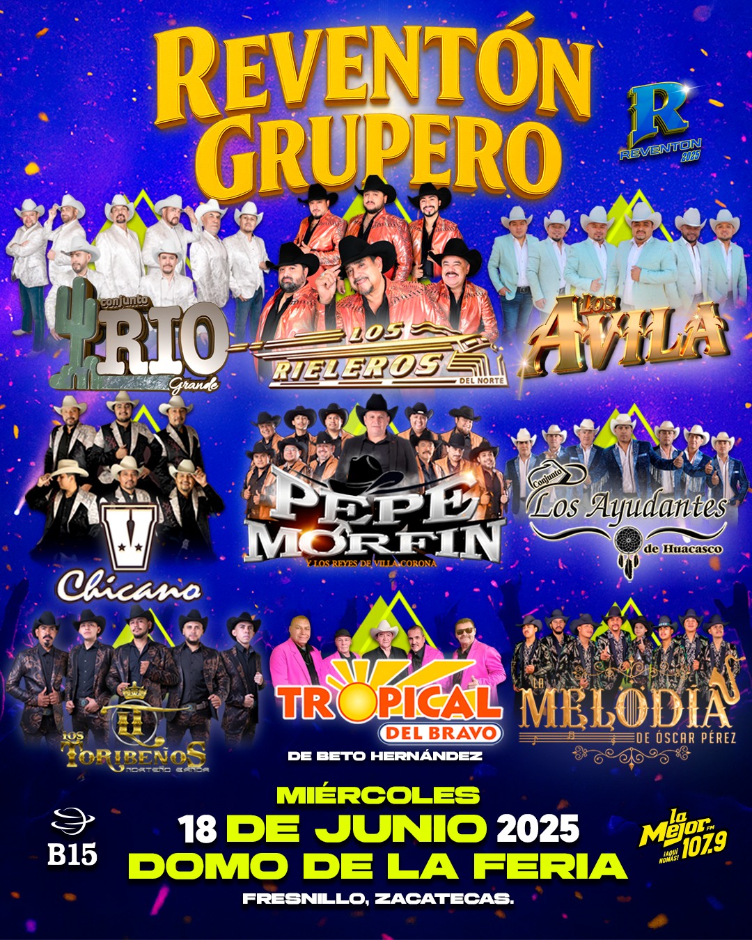 Reventón Grupero en Fresnillo, Zacatecas