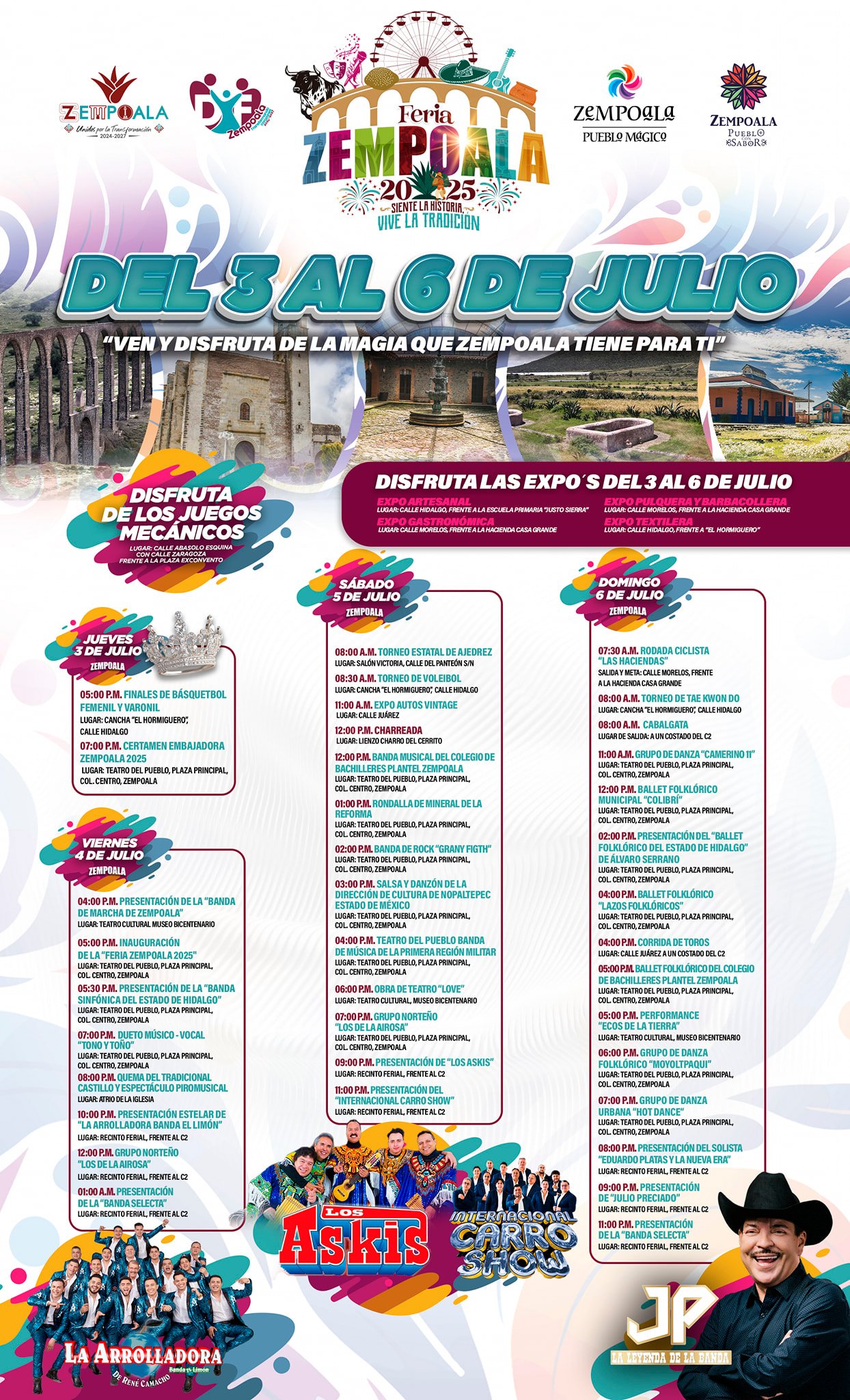 Programa - Feria Zempoala 2025