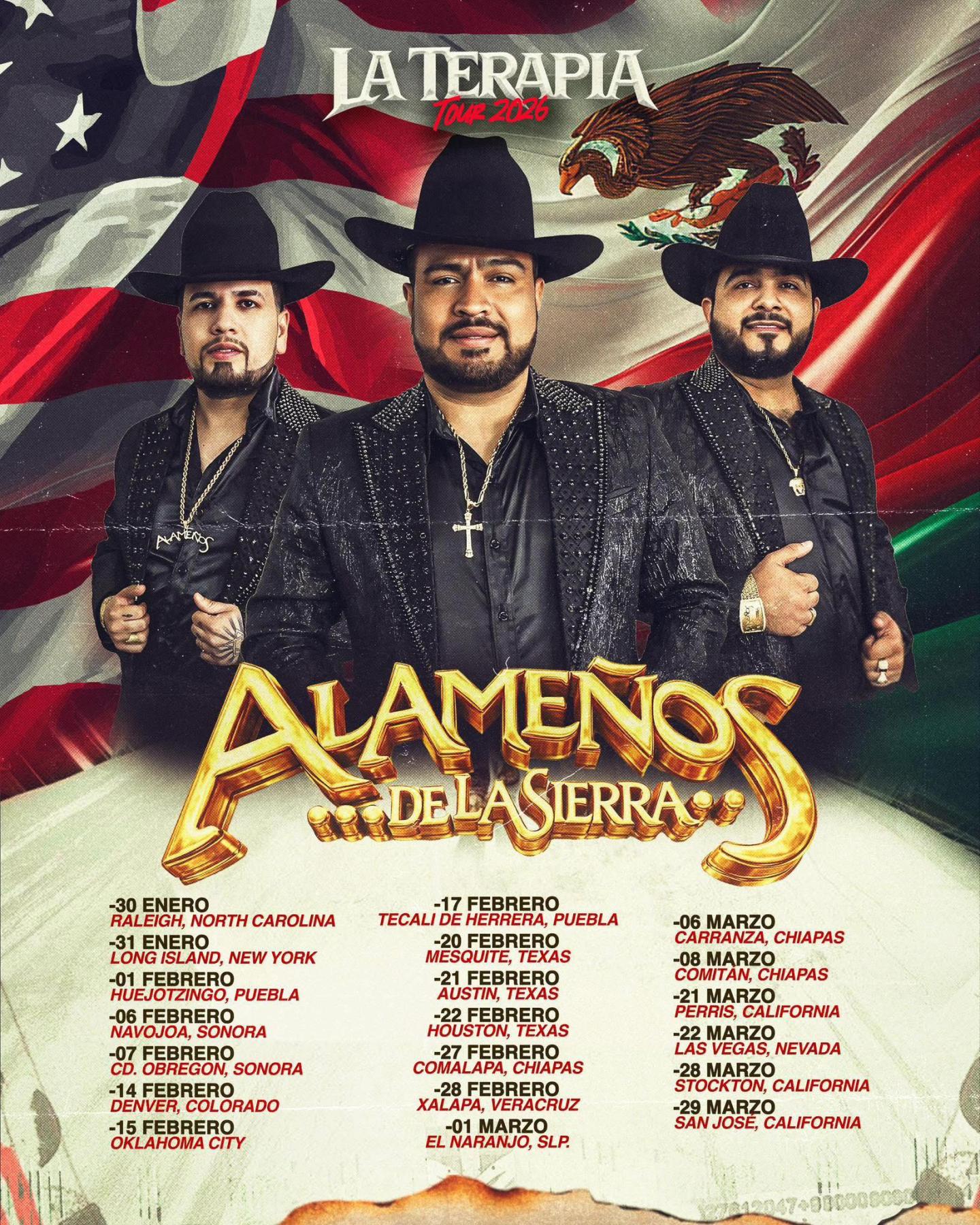 Agenda de presentaciones – Alameños de la Sierra 2026