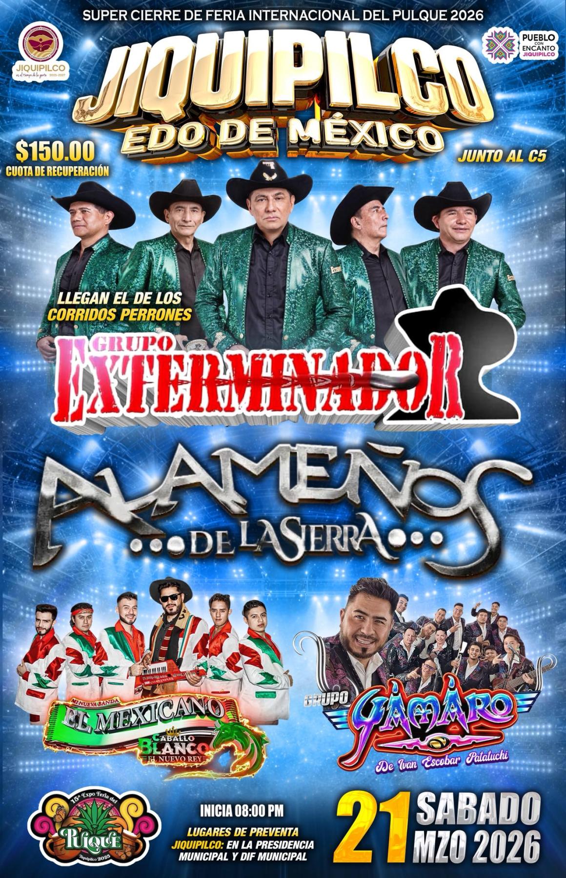 Expo Feria del Pulque Jiquipilco 2026