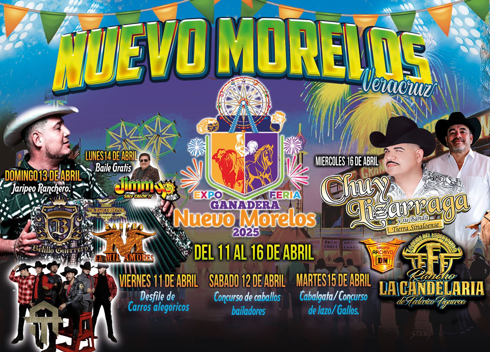 Expo Feria Ganadera Nuevo Morelos 2025