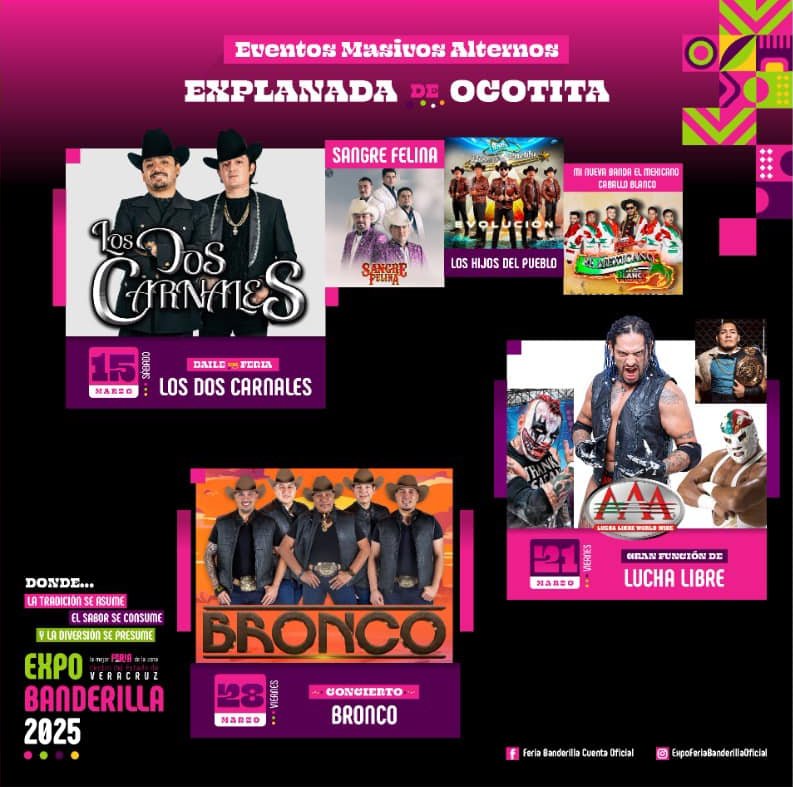 Explanada Ocotita, Expo Feria Banderilla 2025