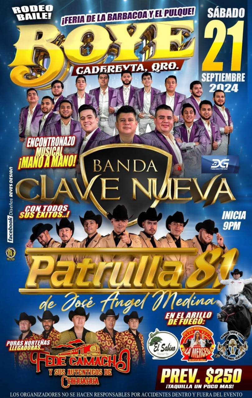 Baile de Programa Feria de la Barbacoa y El Pulque Boyé 2024
