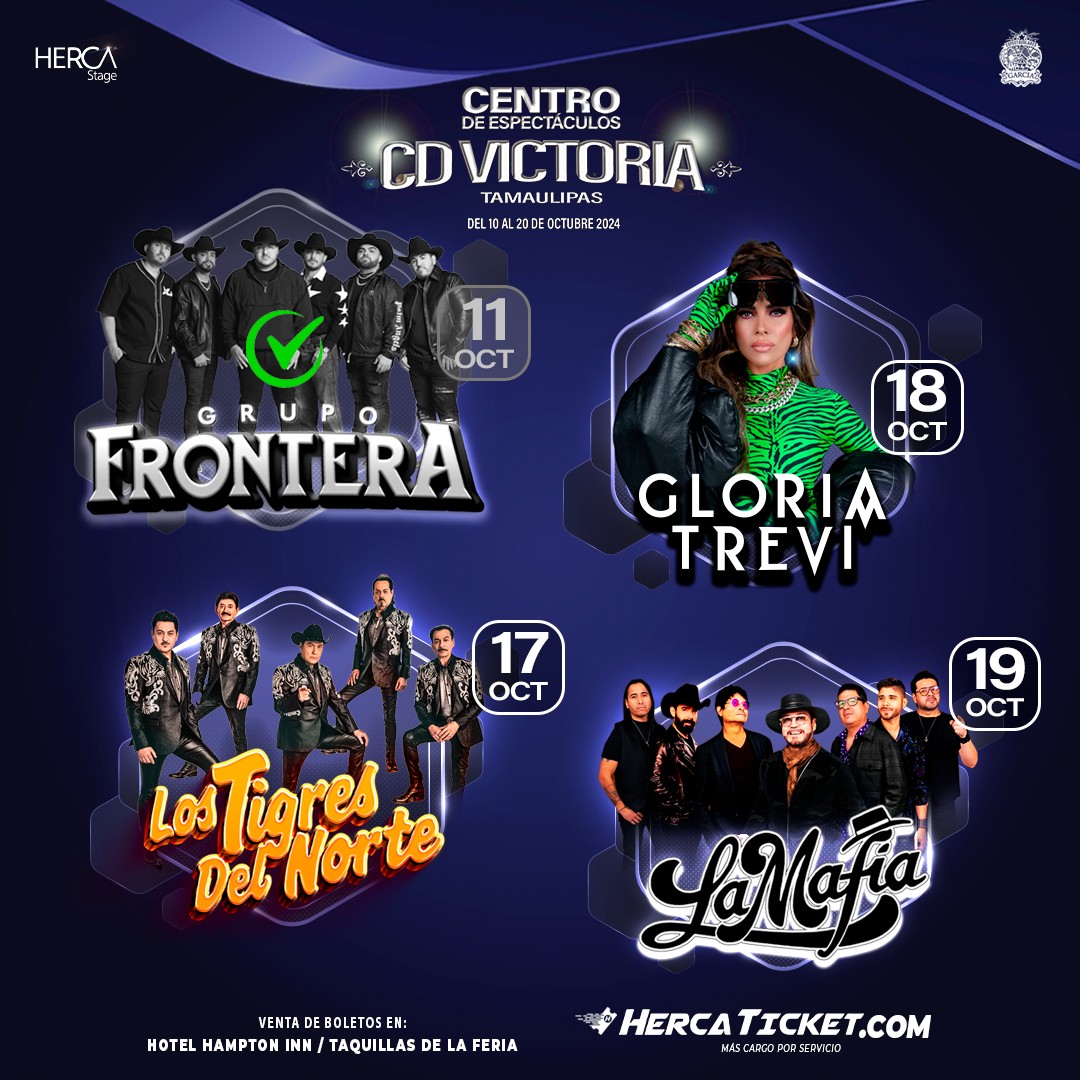 Centro de Espectáculos, Feria Tamaulipas 2024