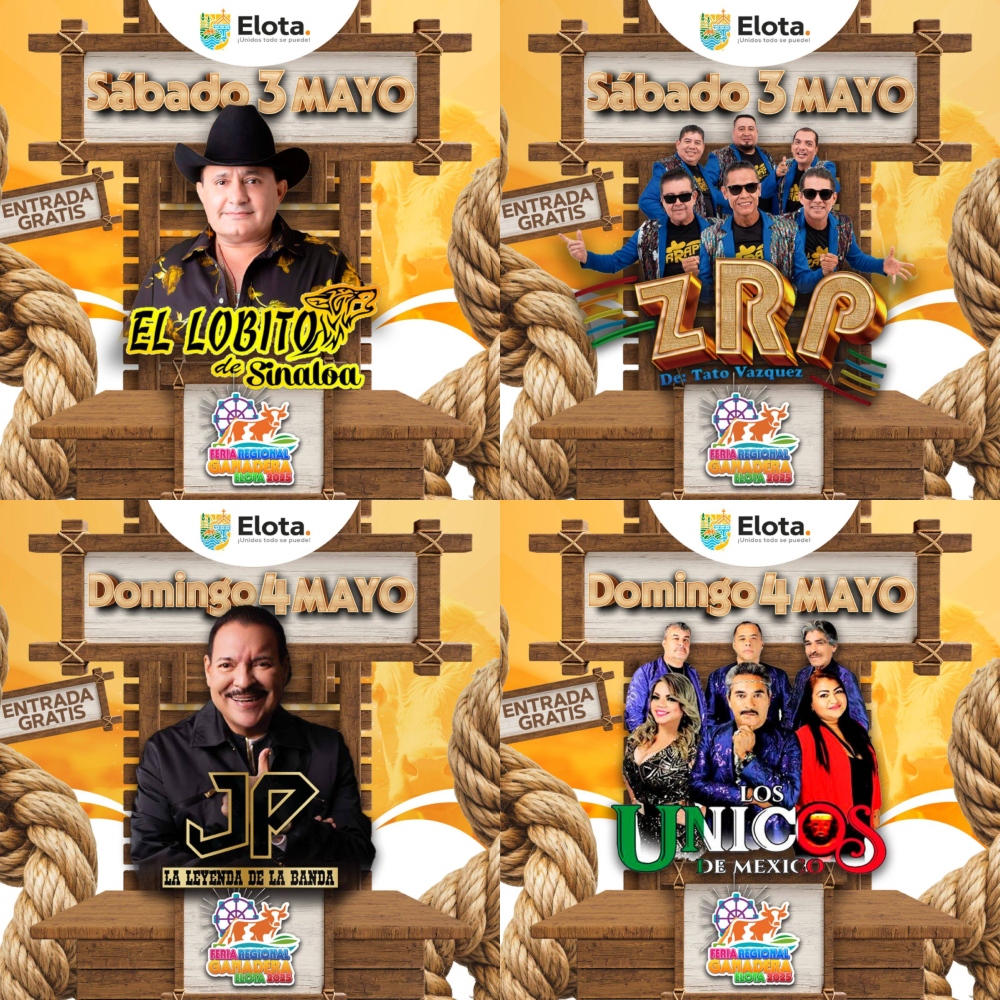 Elenco Feria Ganadera Elota 2025