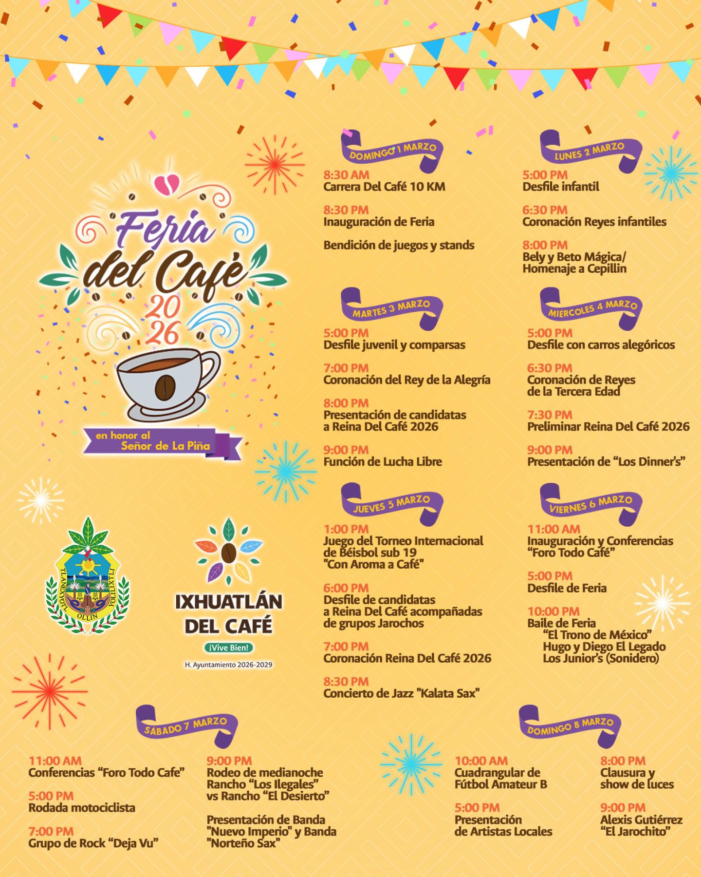 Feria del Cafe Ixhuatlan 2026