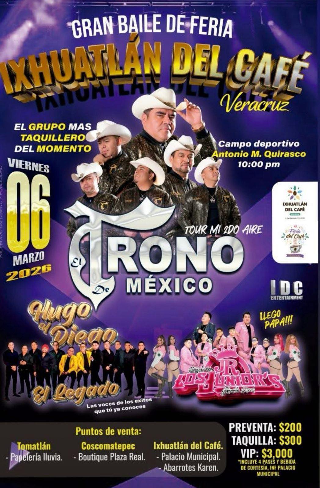 Feria del Cafe Ixhuatlan 2026