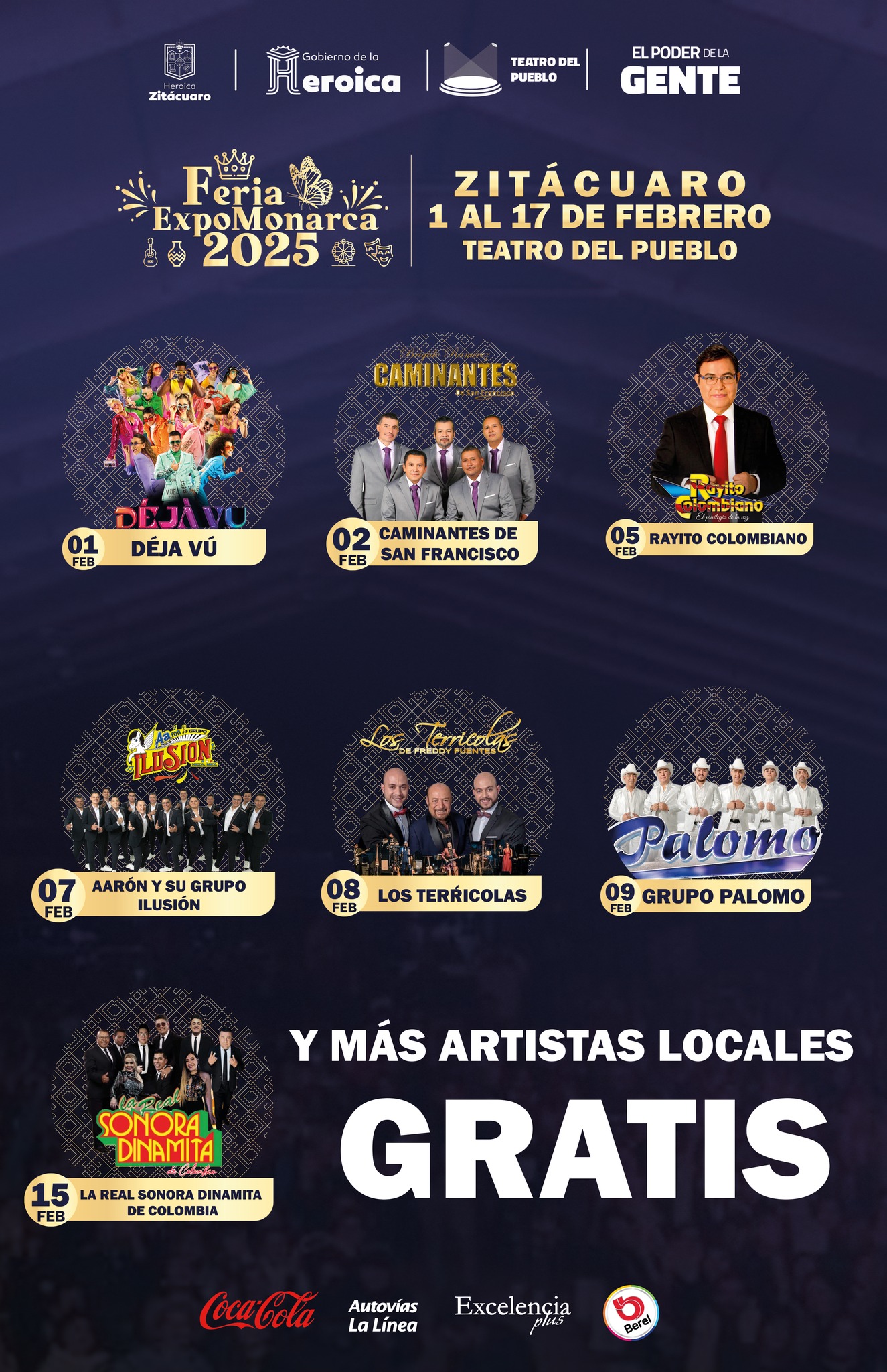 Teatro del Pueblo - Feria Monarca Zitácuaro 2025