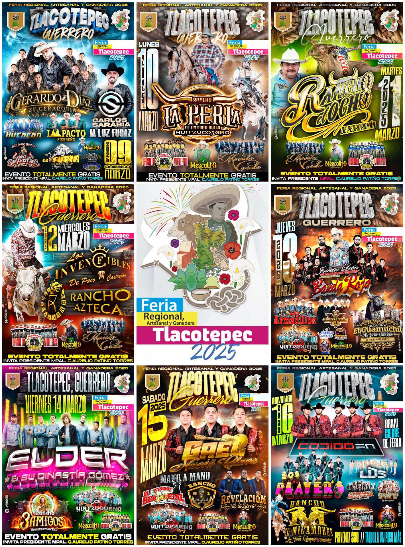 Eventos Estelares Feria Tlacotepec Guerrero 2025