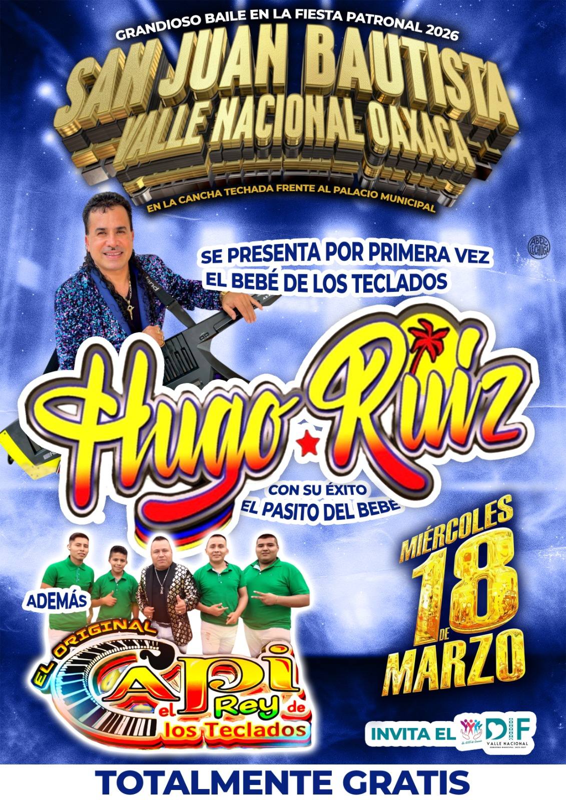 Cartelera Feria Anual Valle Nacional 2026  .